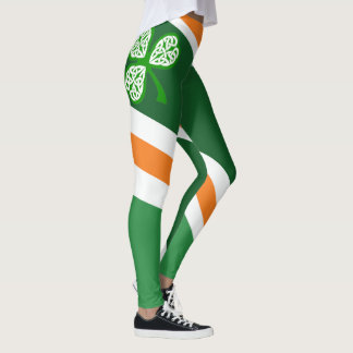 Heiligen Patrick schreien heraus Erin gehen Bragh Leggings