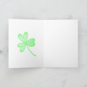 Heiligen Patrick Tagesschildkröte Karte (Innenseite)