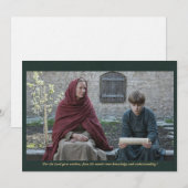 Heiligenbild | Heilige Ludmila mit Wenceslaus Einladung (Vorne/Hinten)