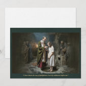 Heiligenbild | Hl. Methodius mit Ludmila Einladung (Vorne/Hinten)