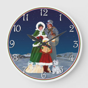 Heiliger Abend Große Wanduhr