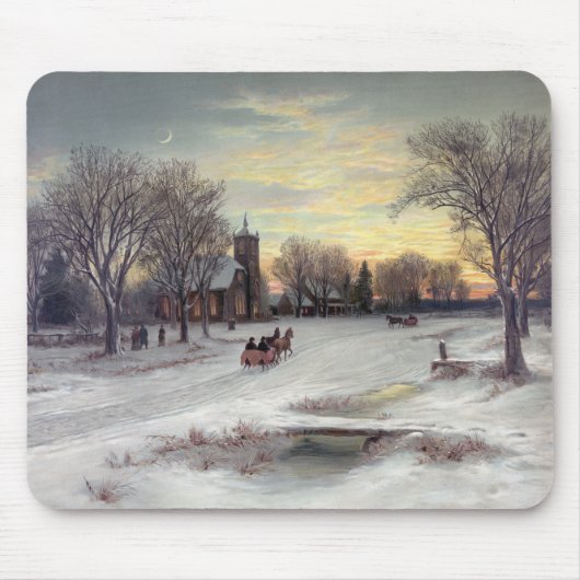 Heiliger Abend Mousepad (Vorne)