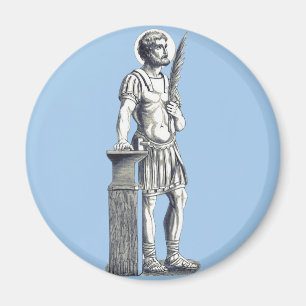 Heiliger Adrian Herculian Gardist Magnet