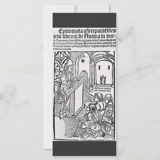 Heiliger Albertus Magnus Doktor der Kirche (Vorderseite)