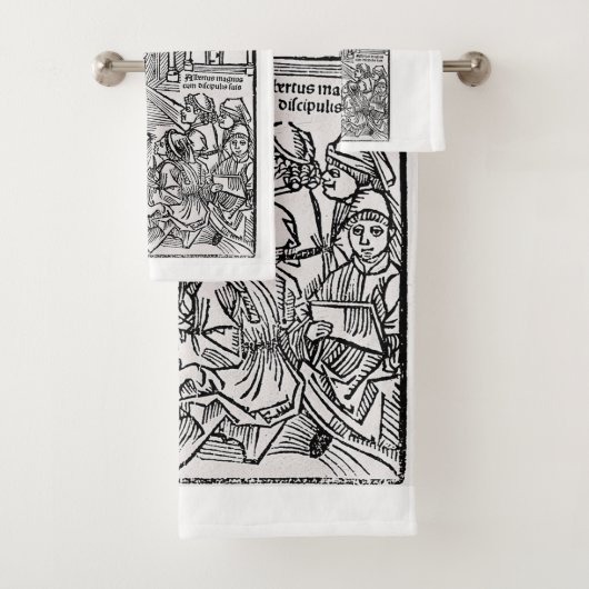 Heiliger Albertus Magnus Doktor der Kirche Badhandtuch Set (Insitu)