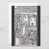 Heiliger Albertus Magnus Doktor der Kirche Einladung (Vorne/Hinten)