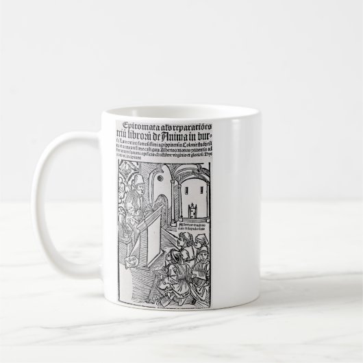 Heiliger Albertus Magnus Doktor der Kirche Kaffeetasse (Links)