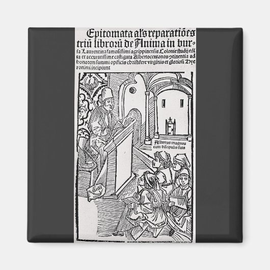 Heiliger Albertus Magnus Doktor der Kirche Magnet (Vorne)