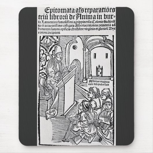 Heiliger Albertus Magnus Doktor der Kirche Mousepad (Vorne)