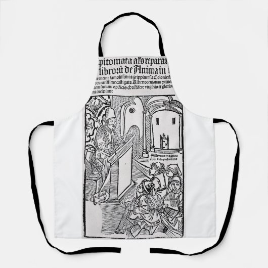 Heiliger Albertus Magnus Doktor der Kirche Schürze (Vorderseite)