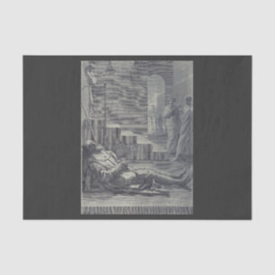 Heiliger Alexius von Rom Heilige Demut Kunst Seidenpapier