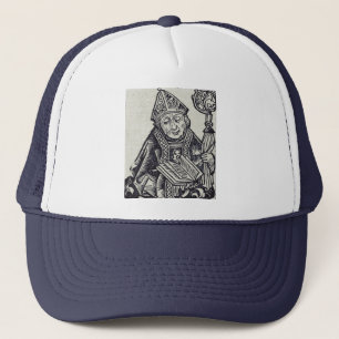 Heiliger Amandus Gründer und Missionar Kunst Truckerkappe