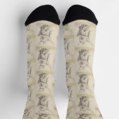 Heiliger Andreas der Apostel Erstberufener Jünger Socken (Oben)