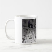 Heiliger Anne katholische Kirche auf Mackinac Kaffeetasse (Links)
