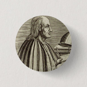 Heiliger Anselm von Canterbury Kirchenlehrer Button