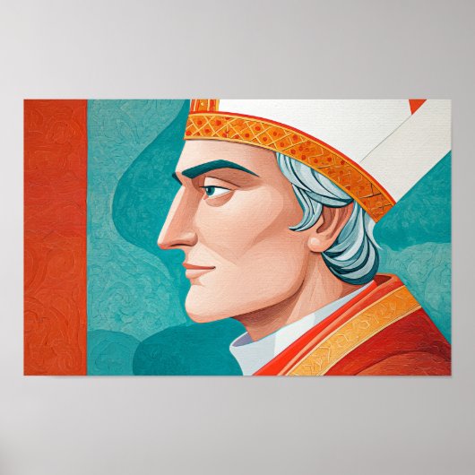 Heiliger Ansgar: Apostel des Nordens Poster (Vorne)