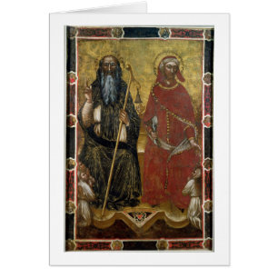 Heiliger Anthony-Abt und Eligius - gemalter