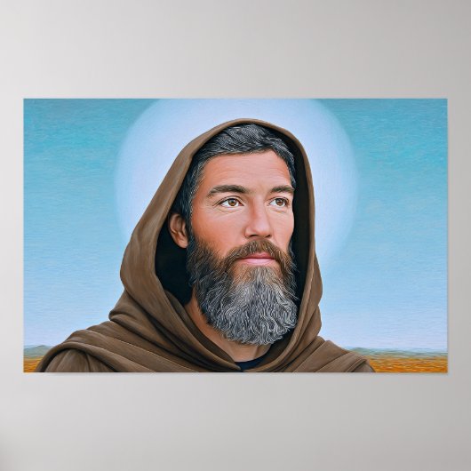 Heiliger Antonius der Abt: Der Frieden des Einsied Poster (Vorne)