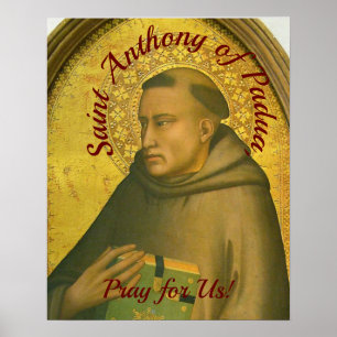 Heiliger Antonius Poster