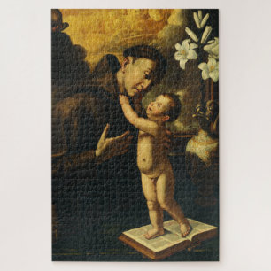 Heiliger Antonius von Padua mit Jesuskind Puzzle
