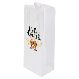 Heiliger Aperoli Witty Trendy Aperol Spritz Statem Geschenktüte Für Weinflaschen