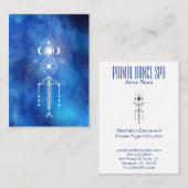 *~* heiliger Aquarellshaman-ursprüngliches Visitenkarte (Vorne/Hinten)