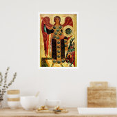 Heiliger Archangel Michael Poster (Küche)