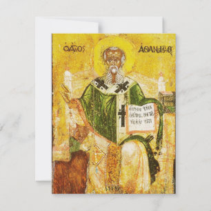 Heiliger Athanasius von Alexandria Einladung