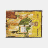 Heiliger Athanasius von Alexandria Fleecedecke (Vorderseite (Horizontal))