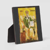 Heiliger Athanasius von Alexandria Fotoplatte (Vorderseite)