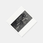 Heiliger Athanasius von Alexandria Papst und Patri Serviette (Ecke)