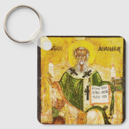 Heiliger Athanasius von Alexandria Schlüsselanhänger