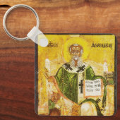 Heiliger Athanasius von Alexandria Schlüsselanhänger (Vorderseite)