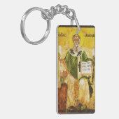 Heiliger Athanasius von Alexandria Schlüsselanhänger (Vorderseite links)