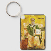 Heiliger Athanasius von Alexandria Schlüsselanhänger (Vorderseite)