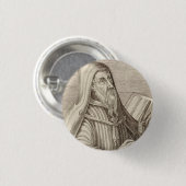 Heiliger Augustiner Hippo-Doktor der Kirche Button (Vorne & Hinten)