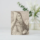 Heiliger Augustiner Hippo-Doktor der Kirche Postkarte (Stehend Vorderseite)