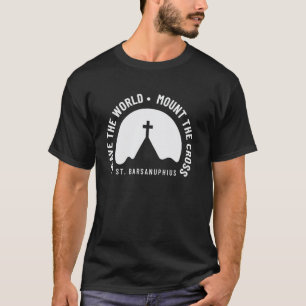 Heiliger Barsanuphius Katholischer Heiliger Wüsten T-Shirt