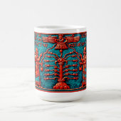 Heiliger Baum des Alten Mesopotamiens Kaffeetasse (Mittel)