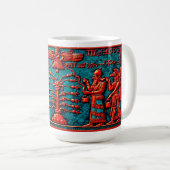 Heiliger Baum des Alten Mesopotamiens Kaffeetasse (VorderseiteRechts)