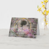 Heiliger Baum Karte (Gelbe Blume)