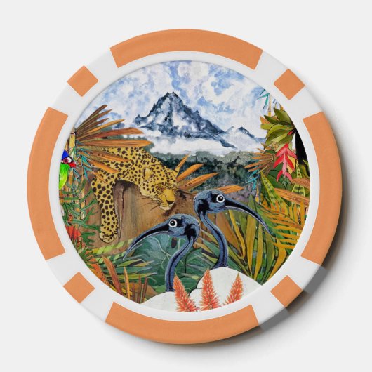 Heiliger Berg Pokerchips (Rückseite)