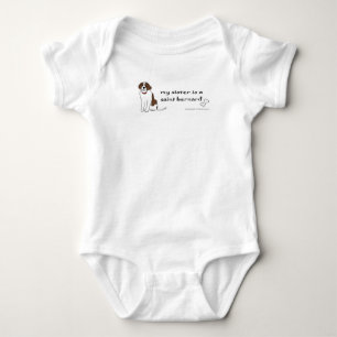 Heiliger Bernard Baby Strampler