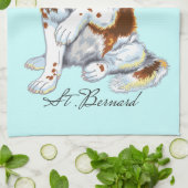 Heiliger Bernard Handtuch (Gefaltet)