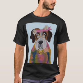 Heiliger Bernhard Hippie T-Shirt