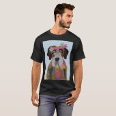Heiliger Bernhard Hippie T-Shirt (Vorne ganz)