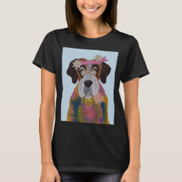 Heiliger Bernhard Hippie T-Shirt