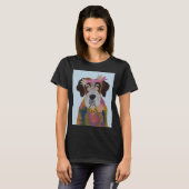 Heiliger Bernhard Hippie T-Shirt (Vorne ganz)