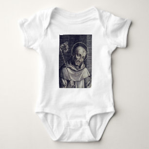 Heiliger Bernhard von Clairvaux Doctor Mellifluus Baby Strampler