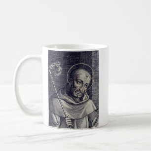Heiliger Bernhard von Clairvaux Doctor Mellifluus  Kaffeetasse